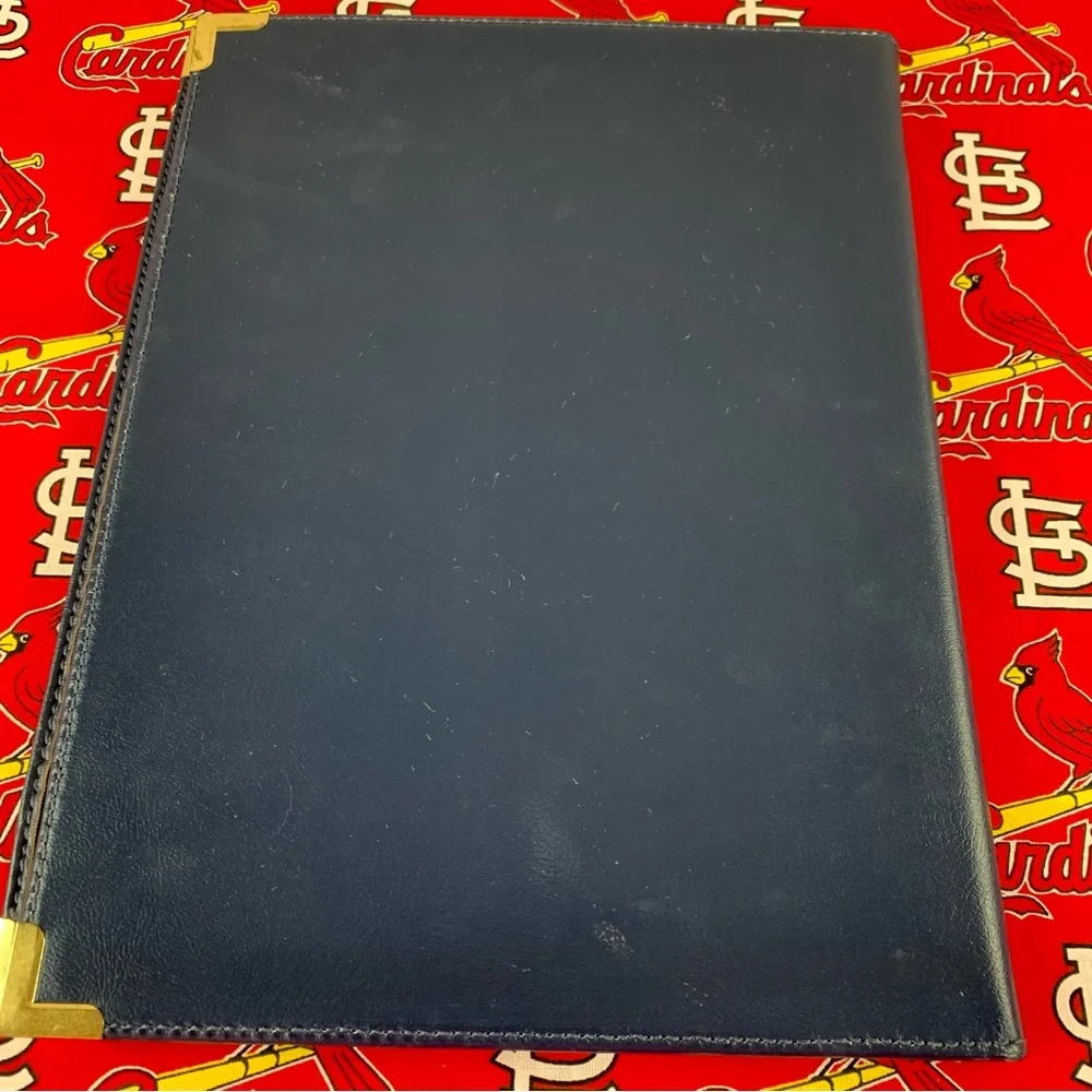 Rawlings Busch Stadium St. Louis Cardinals Notebook portfolio.